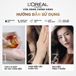 Thumbnail Bộ dầu dưỡng chiết xuất tinh dầu hoa tự nhiên L'Oreal Paris Elseve Extraordinary Oil Ultra Nourishing 130ml 2