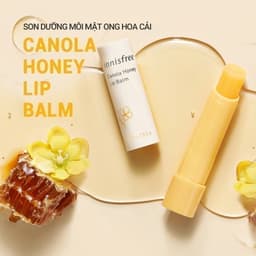 Thumbnail Son dưỡng ẩm không màu innisfree Canola Honey Lip Balm 3.5g 2