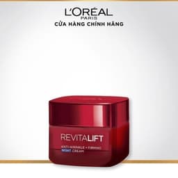 Thumbnail Kem dưỡng săn chắc da và giảm nếp nhăn L'Oreal Paris Revitalift ban đêm 50ml (kem đêm) 1