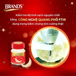 Thumbnail Combo 2 Nước yến thật BRAND'S Đường Phèn (70 ml x 6 lọ) 4