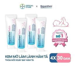 Thumbnail Bộ 4 tuýp kem chống hăm Bepanthen Balm dạng kem mỡ 30g/tuýp 1