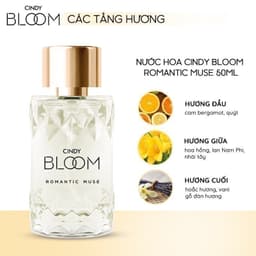Thumbnail Nước hoa nữ Cindy Bloom Romantic Muse hương quyến rũ lãng mạn 50ml 3