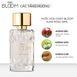 Thumbnail Nước hoa nữ Cindy Bloom Aura Rosa Hương Kiêu Sa Sang Trọng 50ml 2