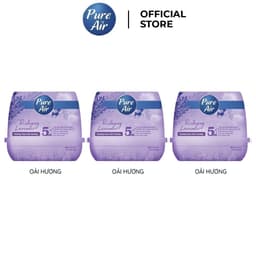 Thumbnail Combo 3 Sáp thơm khử mùi Pure Air hương lavender/cam chanh/hoa anh đào/hoa hồng 180g 3