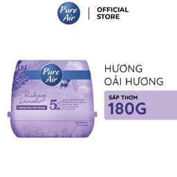 Thumbnail Combo 3 Sáp thơm khử mùi Pure Air hương lavender/cam chanh/hoa anh đào/hoa hồng 180g 4