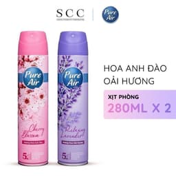 Thumbnail Combo 2 chai xịt phòng nước hoa Pure Air 280ml/chai 4