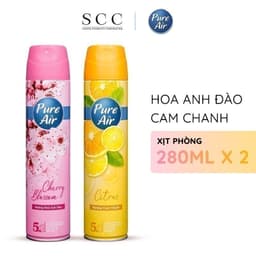 Thumbnail Combo 2 chai xịt phòng nước hoa Pure Air 280ml/chai 1