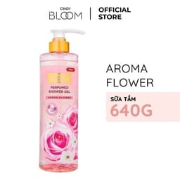 Thumbnail Sữa tắm nước hoa Cindy Bloom Aroma Flower hương ngọt ngào nữ tính 640g 2