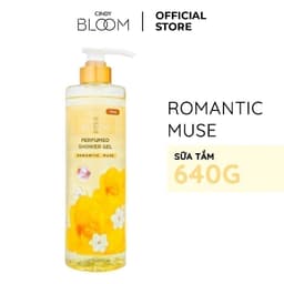 Thumbnail Sữa tắm nước hoa Cindy Bloom Romantic Muse hương quyến rũ lãng mạn 640g 2