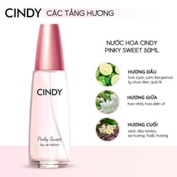 Thumbnail Nước hoa nữ Cindy Pinky Sweet mùi hương ngọt ngào trẻ trung 50ml 4