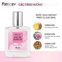 Thumbnail Nước hoa nữ cho học sinh, sinh viên Fantasy ngọt ngào - Pinky Cloud 30ml 3