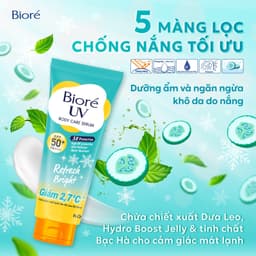 Thumbnail Biore UV Serum Chống Nắng Dưỡng Thể Kháng Bụi Sáng Mịn Mát Lạnh 230ml 3