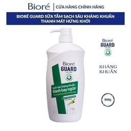 Thumbnail Sữa Tắm Sạch Sâu Kháng Khuẩn Thanh Mát Hứng Khởi Biore Guard 800g 1