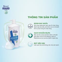 Thumbnail Biore Sữa Tắm Sạch Sâu Kháng Khuẩn Guard – Mát Lạnh Sảng Khoái 800g 2