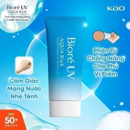 Thumbnail Essence Chống Nắng Màng Nước Dưỡng Ẩm Biore UV Aqua Rich Watery Essence SPF50+/PA++++ 85G 3