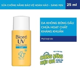 Thumbnail Biore Sữa Chống Nắng Bảo Vệ Hoàn Hảo MÁT LẠNH Biore UV SPF50+/PA+++ 25ML 1