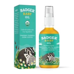 Thumbnail Dầu hữu cơ dưỡng da, massage cho em bé Badger Organic Baby Oil - hạn chế khô da, giúp da ẩm mềm - 118ml 4