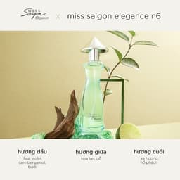 Thumbnail Nước hoa nữ Miss Saigon Elegance Jade 50ml - Hương Tươi Mát 2