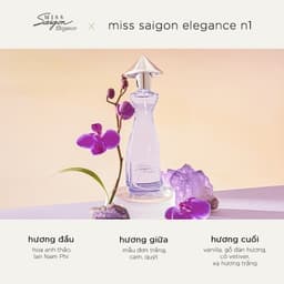 Thumbnail Nước Hoa nữ Miss Saigon Elegance Amethyst 50ml - Hương Quyến Rũ 2
