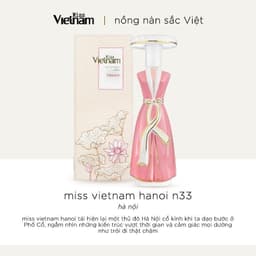 Thumbnail Nước hoa nữ Miss Vietnam - Hà Nội N33 - Hộp sứ hồng EDP 35ml 3