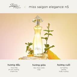 Thumbnail Nước hoa nữ Miss Saigon Elegance Amber 50ml - Hương Duyên Dáng 2