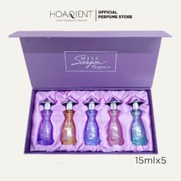 Thumbnail Bộ sưu tập nước hoa Miss Saigon Elegance EDP 15ml x 5 2