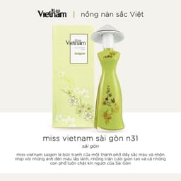 Thumbnail Nước hoa nữ Miss Vietnam - Sài Gòn N31 - Hộp xanh lá EDP 35ml 3