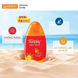 Thumbnail Sữa Chống Nắng Sunplay Super Block Spf81 Pa++++ Guardian 70Gr 4