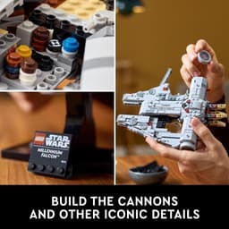 Thumbnail LEGO STAR WARS 75375 Đồ chơi lắp ráp Phi thuyền vũ trụ Millennium Falcon (921chi tiết) 4
