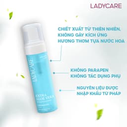 Thumbnail Combo 2 Dung Dịch Vệ Sinh Phụ Nữ Dạng Bọt Ladycare Extra Aloe Vera Da Nhạy Cảm, Duy Trì pH 190ml 4