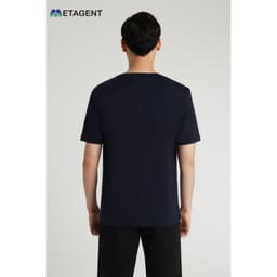Thumbnail Áo thun nam in họa tiết dáng Regular Metagent MS 57E3590 3