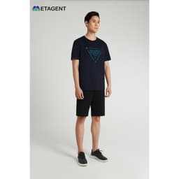 Thumbnail Áo thun nam in họa tiết dáng Regular Metagent MS 57E3590 1