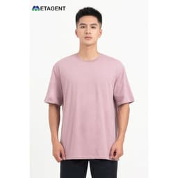 Thumbnail Áo thun nam basic Metagent MS 57E3425 4