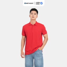 Thumbnail Áo Polo thun nam trơn form rộng Metagent MS 57E3484 1
