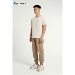 Thumbnail Áo thun nam dập chữ nổi dáng Regular Fit Metagent MS 57E3589 2
