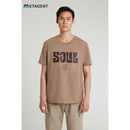 Thumbnail Áo thun nam SOUL dáng Regular Fit Metagent MS 57E3588 4