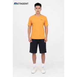 Thumbnail Áo thun nam chất liệu ICE COTTON cao cấp Metagent MS 57E3874 4