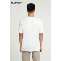 Thumbnail Áo thun nam basic dáng Regular Fit Metagent MS 57E3416 1