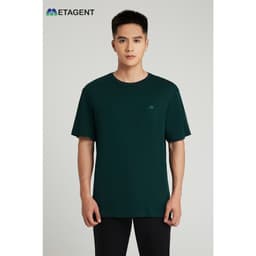 Thumbnail Áo thun nam basic dáng Regular Fit Metagent MS 57E3416 2