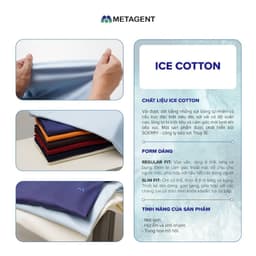 Thumbnail Áo thun nam chất liệu ICE COTTON cao cấp Metagent MS 57E3930 1