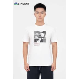 Thumbnail Áo thun nam chất liệu ICE COTTON cao cấp Metagent MS 57E3930 2