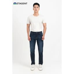 Thumbnail Quần jeans nam dáng Regular Metagent MS 25E3826 1