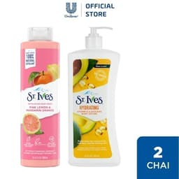 Thumbnail Combo Sữa tắm và Sữa dưỡng thể ST.IVES (650ML + 621ML) (Tuỳ chọn) 3