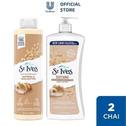 Thumbnail Combo Sữa tắm và Sữa dưỡng thể ST.IVES (650ML + 621ML) (Tuỳ chọn) 2