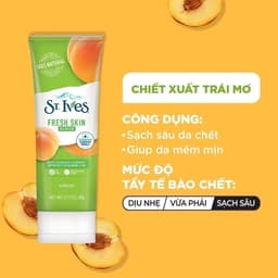 Thumbnail Sữa rửa mặt tẩy tế bào da chết St.Ives chiết xuất Trái Mơ 90G 3