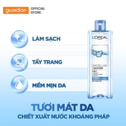 Thumbnail Nước Tẩy Trang L'Oréal Paris 3 In 1 Micellar Water Làm Tươi Mát Da Guardian 400Ml 1