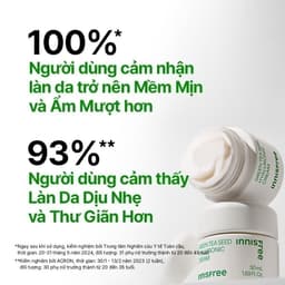 Thumbnail Kem dưỡng ẩm trà xanh và phục hồi da với Probiotics INNISFREE Probiotics Green Tea Seed Hyaluronic Cream 50ml 4