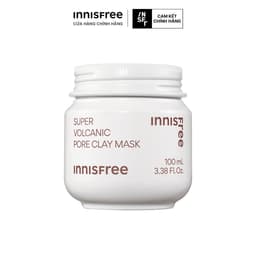 Thumbnail Siêu mặt nạ đất sét tro núi lửa giảm nhờn, thu nhỏ lỗ chân lông INNISFREE Super Volcanic Pore Clay Mask 100ml 1