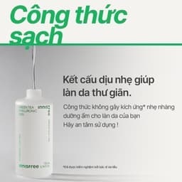 Thumbnail Nước cân bằng trà xanh INNISFREE Green Tea Hyaluronic Skin 170ml 3