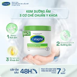 Thumbnail Kem dưỡng ẩm cho da nhạy cảm Cetaphil Moisturizing Cream 453g 2